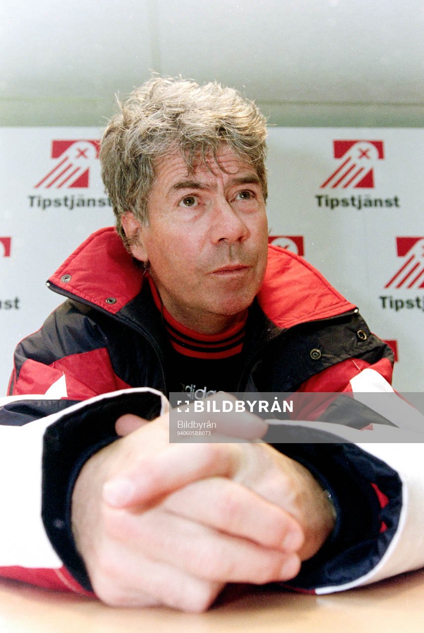 Egil Olsen, förbundskapten i Norge