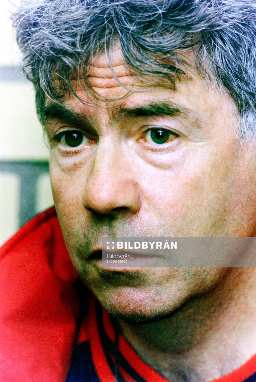 Egil Olsen, förbundskapten i Norge