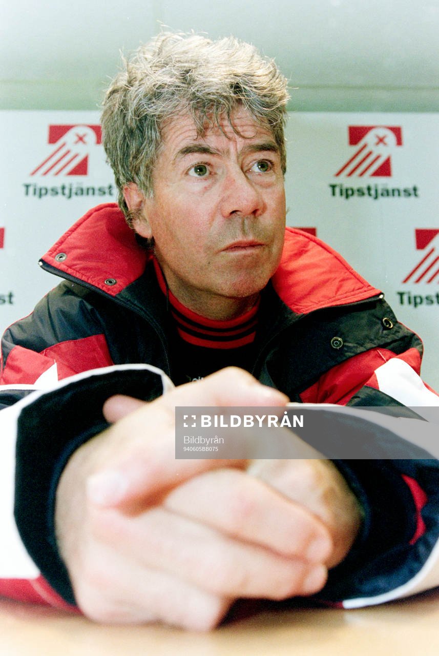 Egil Olsen, förbundskapten i Norge