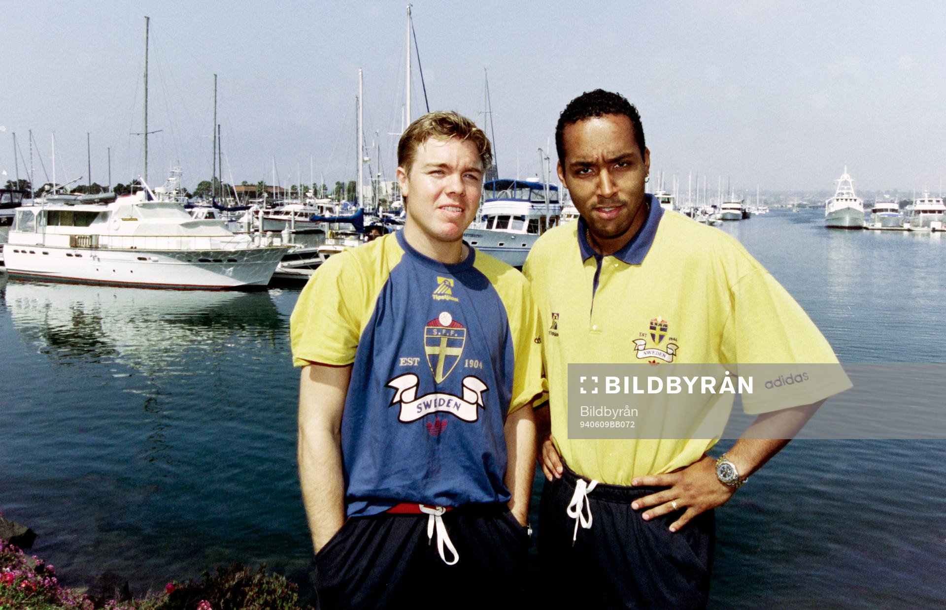 Tomas Brolin och Martin Dahlin, Sverige