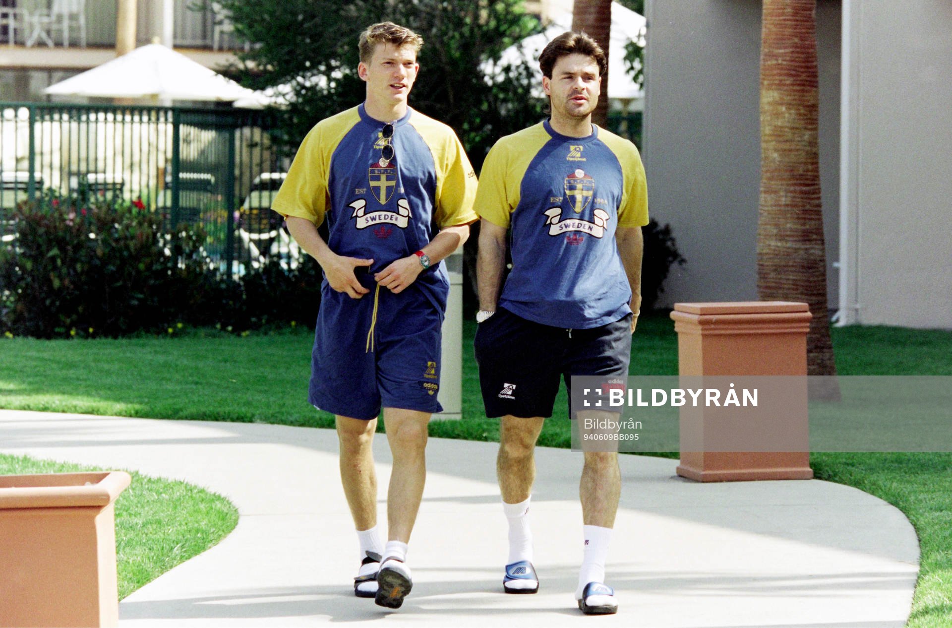 Jesper Blomqvist och Anders Limpar, Sverige