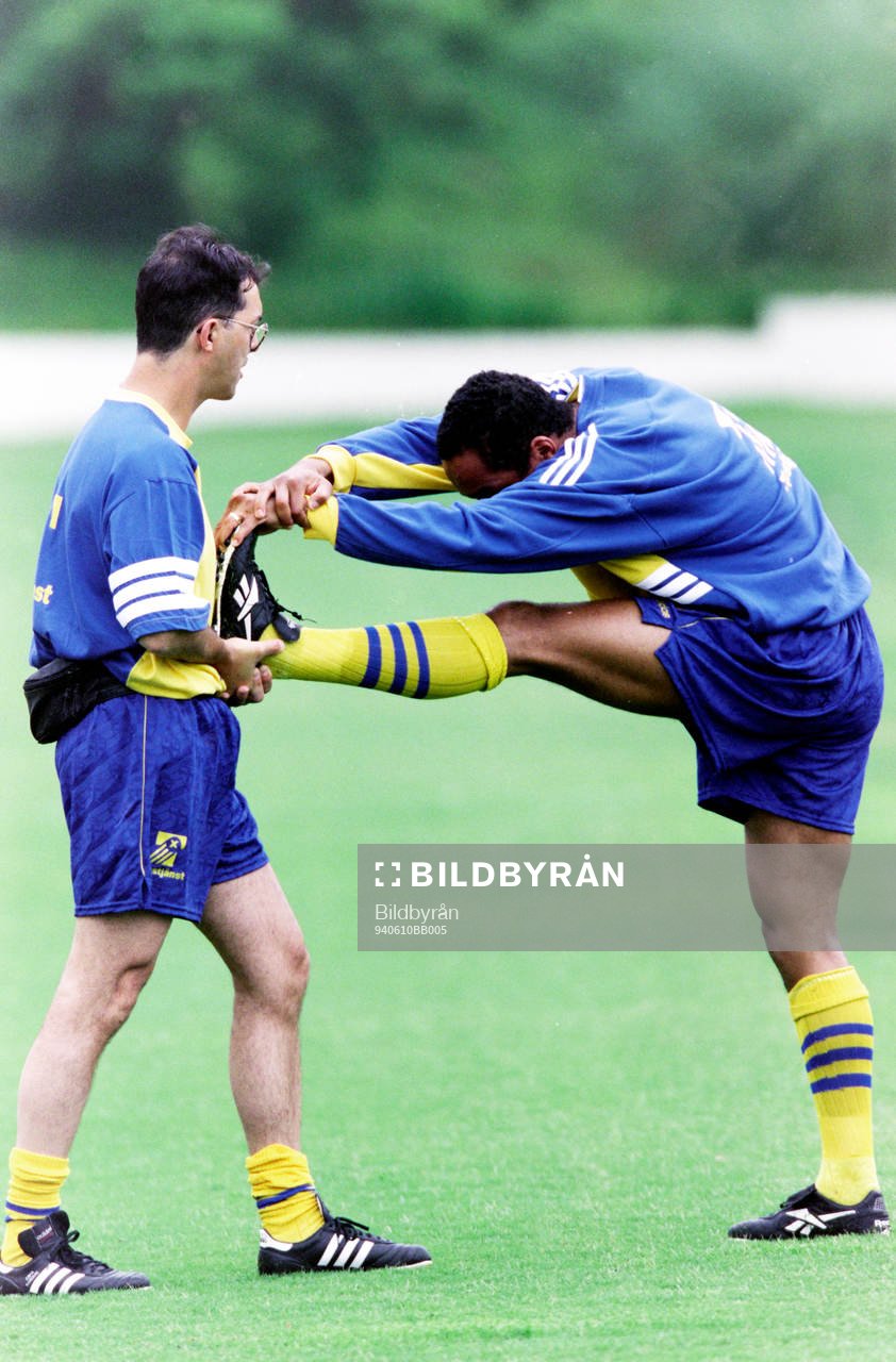 Martin Dahlin stretchar