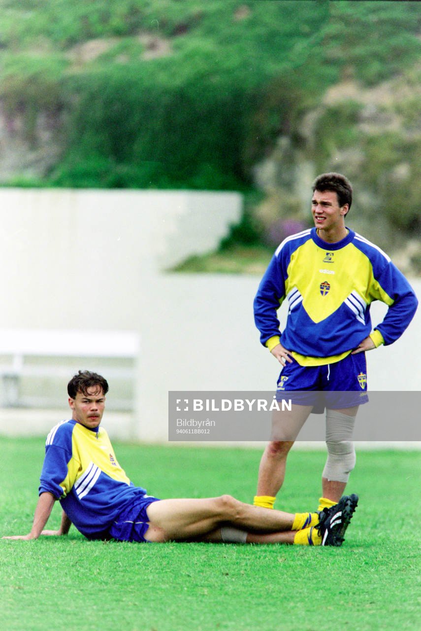 Joachim Björklund och Patrik Andersson, Sverige