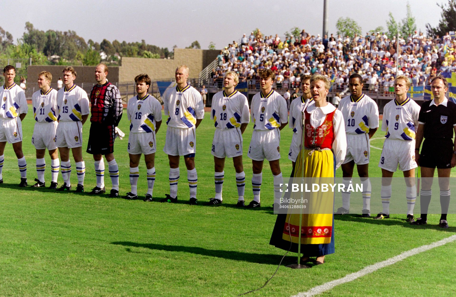 Joachim Björklund, Tomas Brolin, Jan Eriksson, Thomas