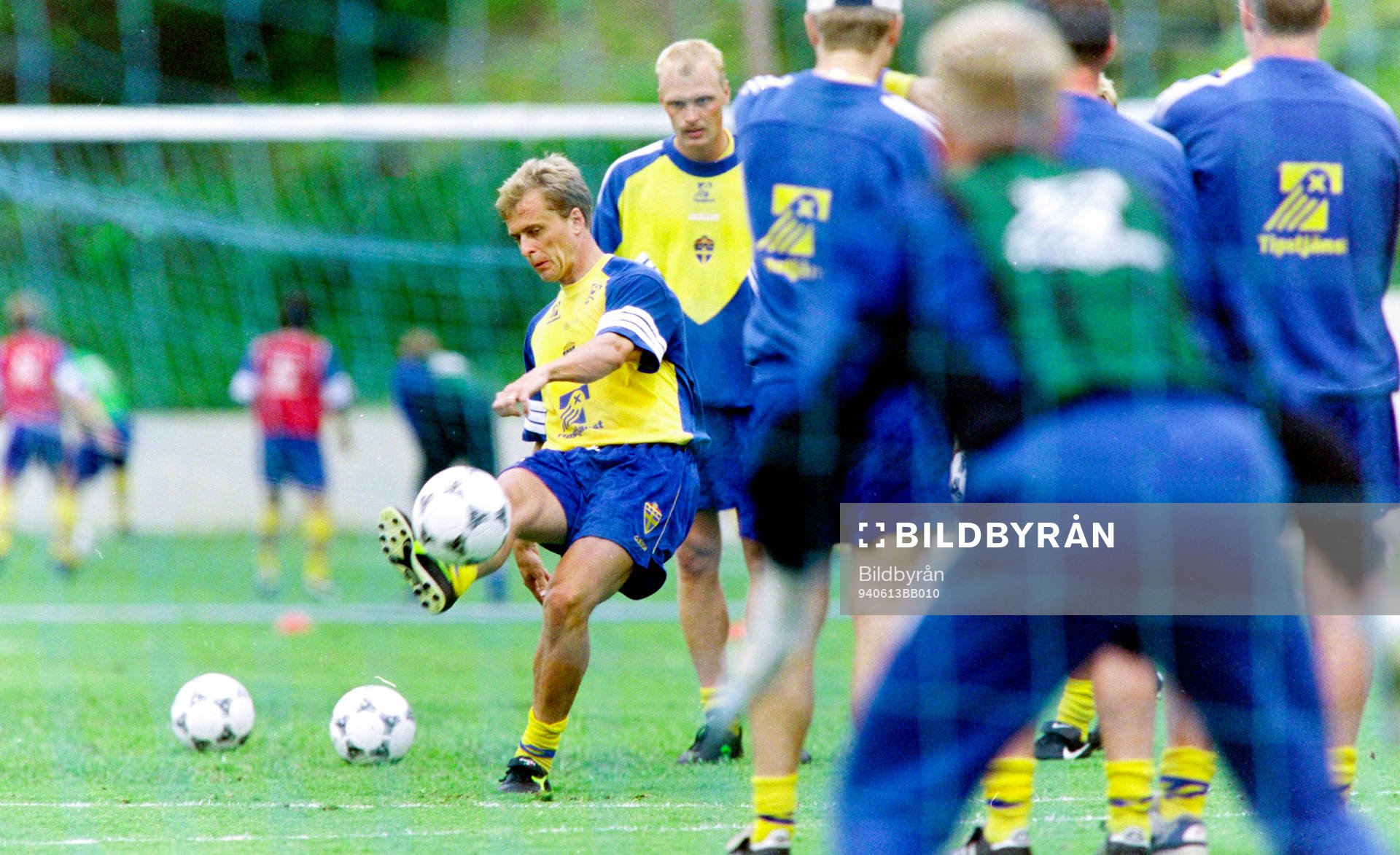 Jonas Thern tränar frisparkar