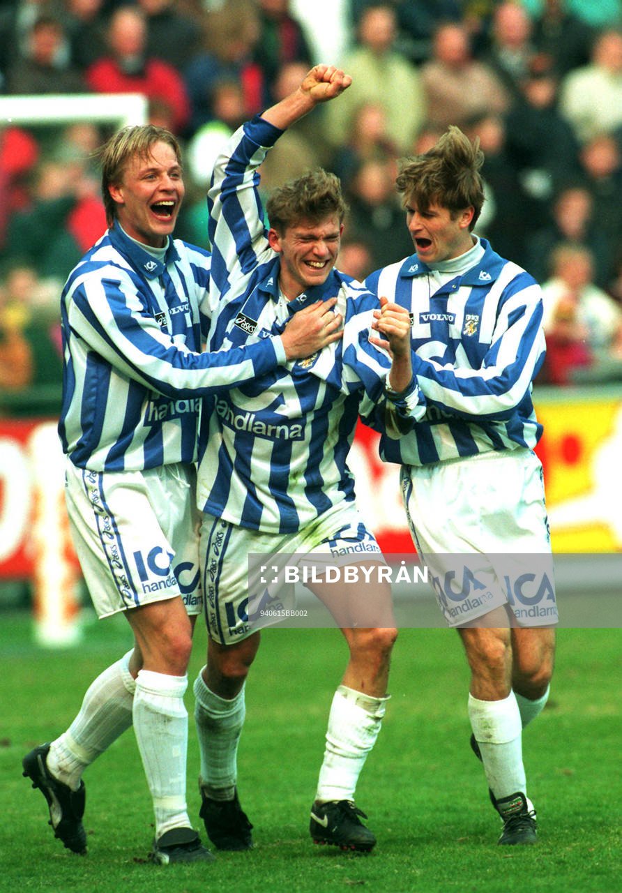 ikael Nilsson, Jesper Blomqvist och Fredrik Leksell, IFK Göteborg
