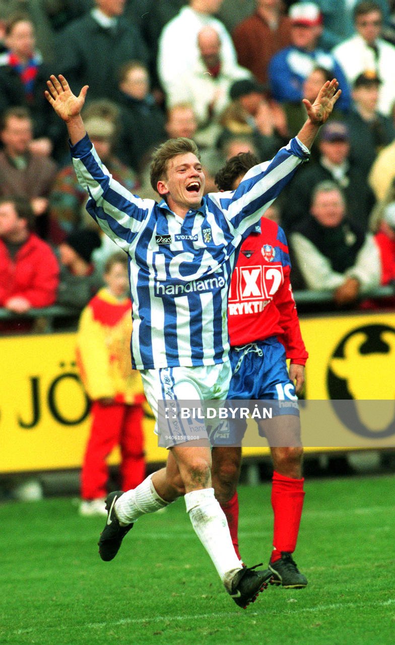  Jesper Blomqvist jublar