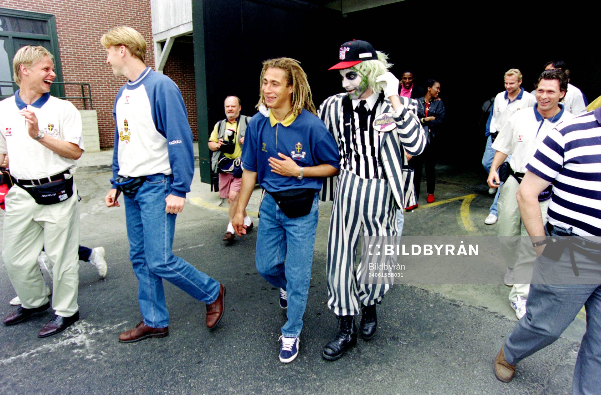 Mikael Nilsson, Kennet Andersson och Henrik Larsson