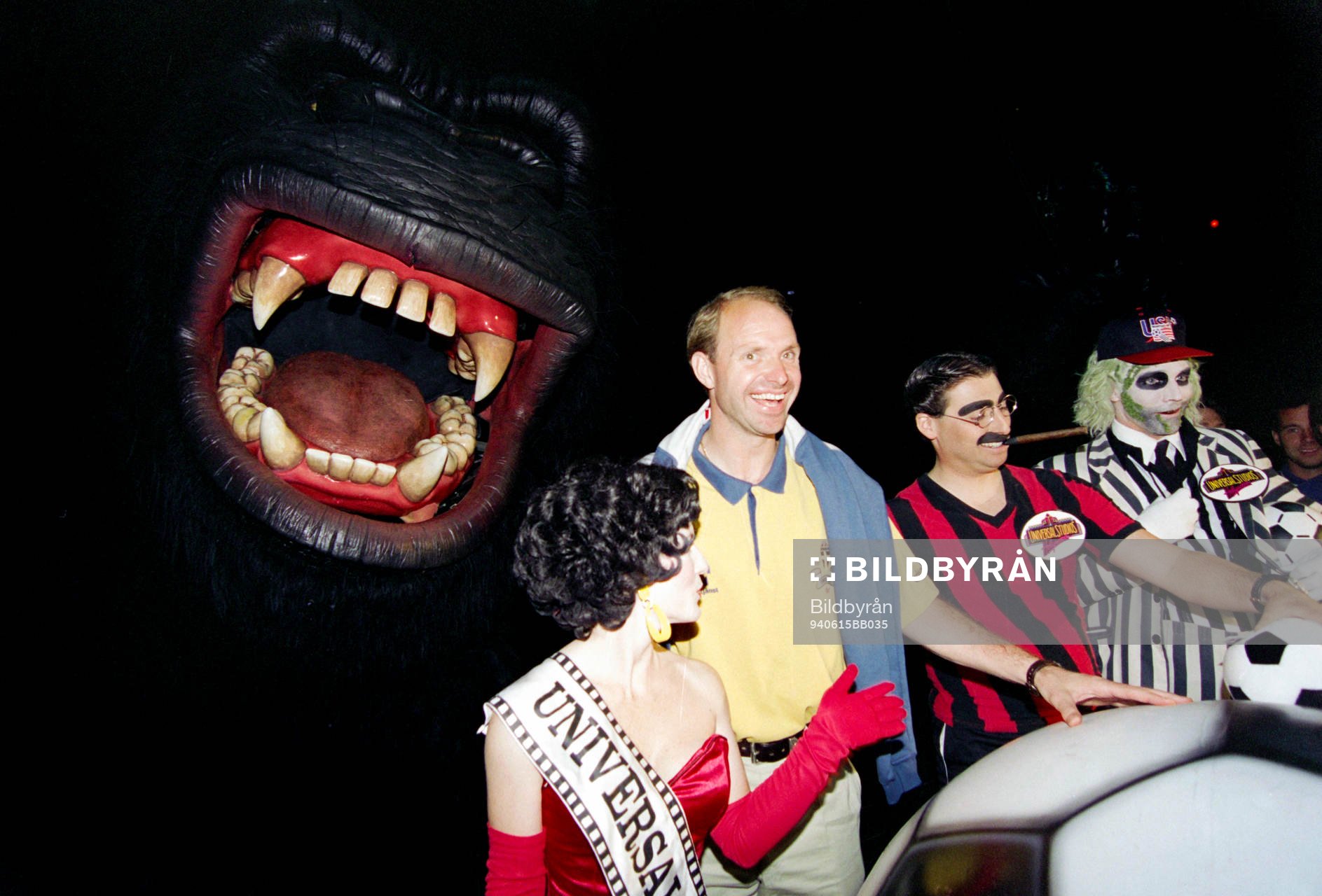 Thomas Ravelli besöker Universal Studios i Hollywood