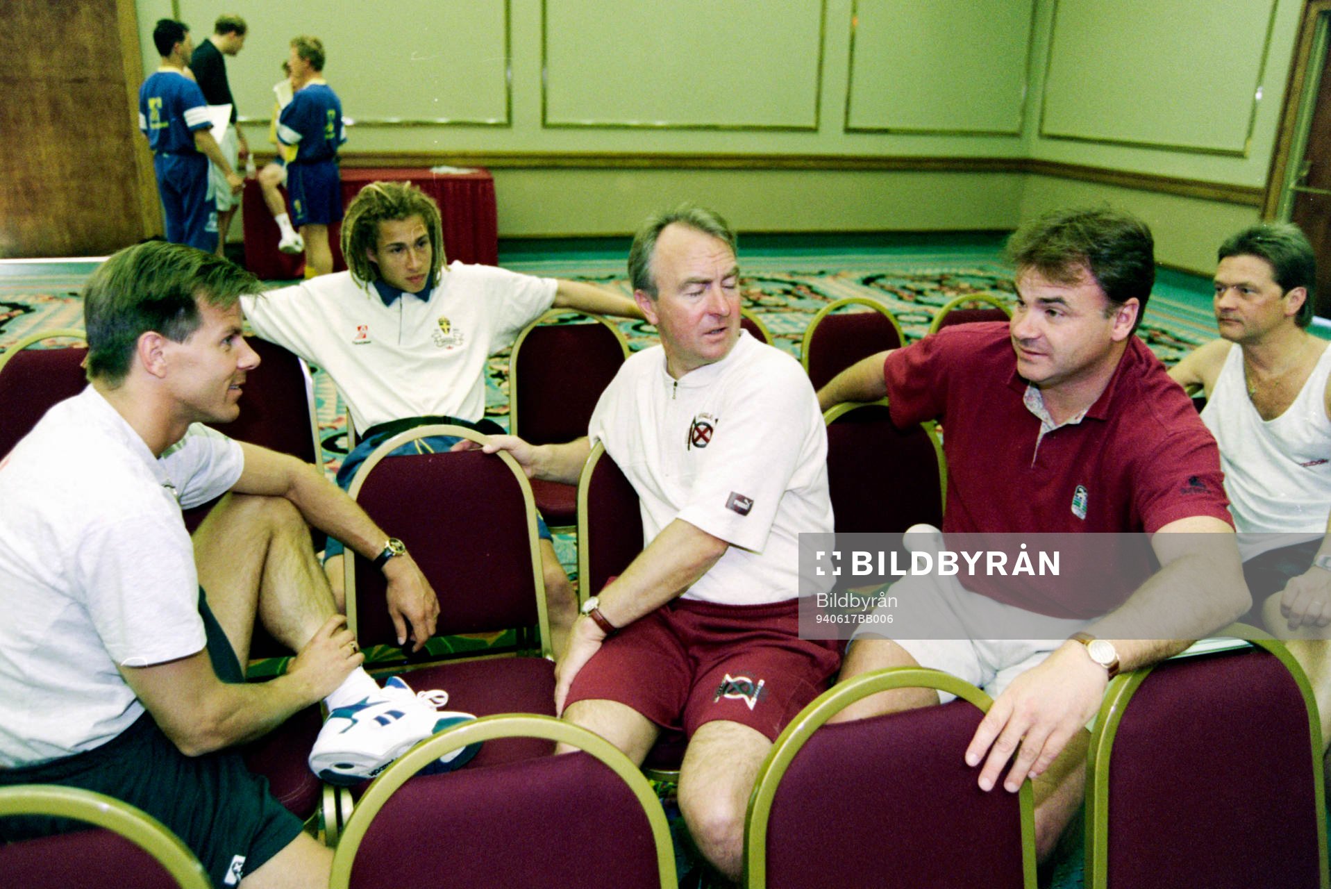 Roland Nilsson, Henrik Larsson, Bo Nilsson och Reine