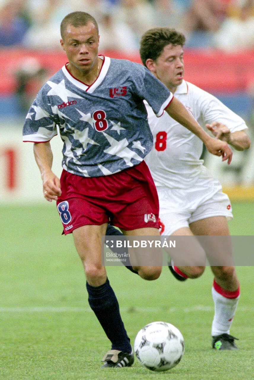 Football, FIFA World Cup 1994 (USA), Group A, USA -