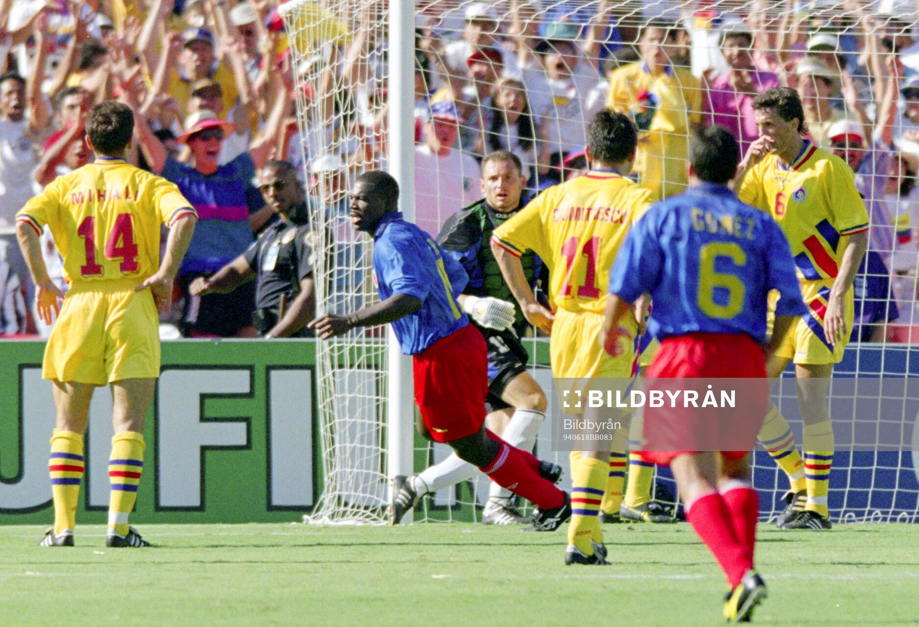 Football, FIFA World Cup 1994 (USA), Group A, Colombia -