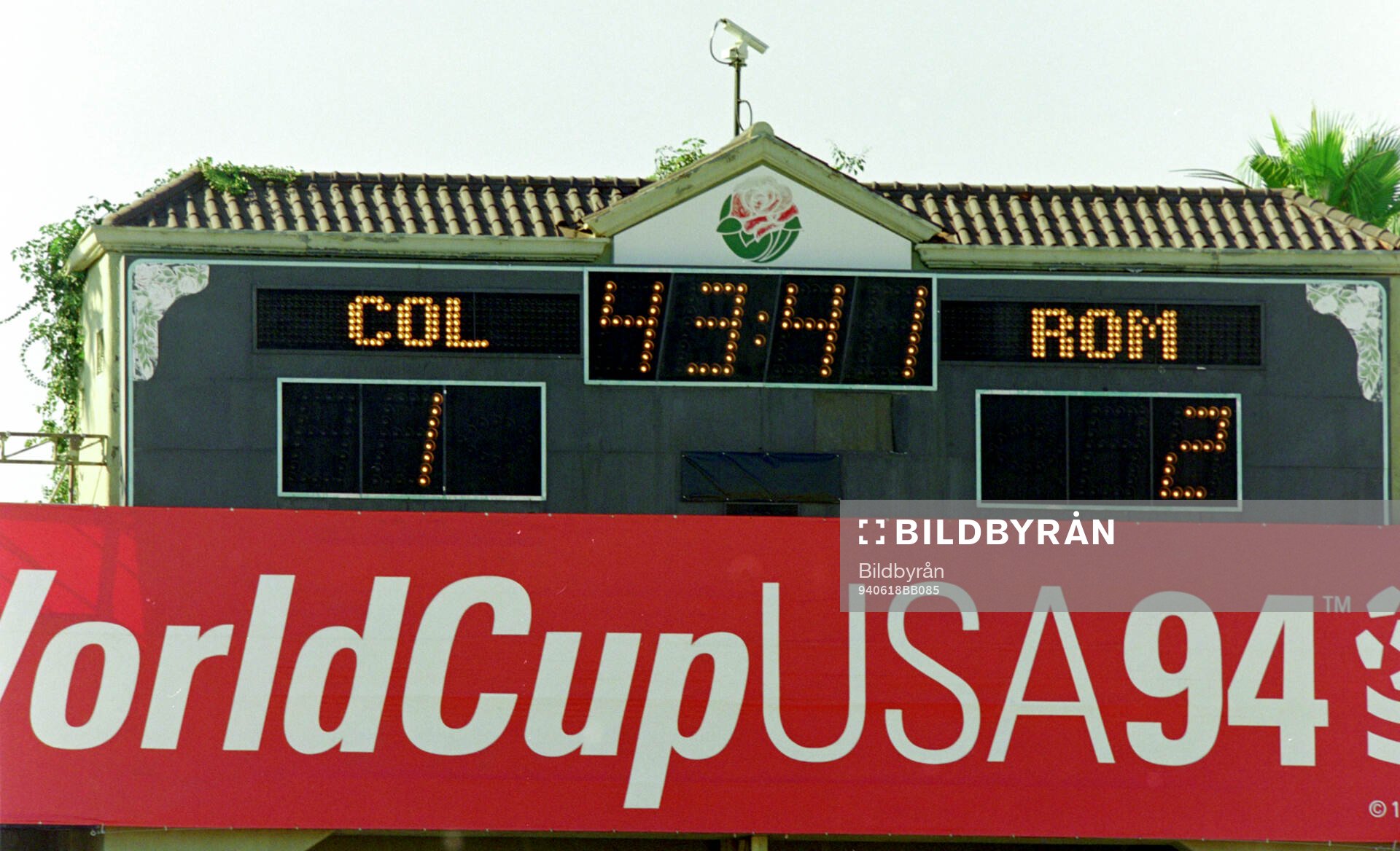 Football, FIFA World Cup 1994 (USA), Group A, Colombia -