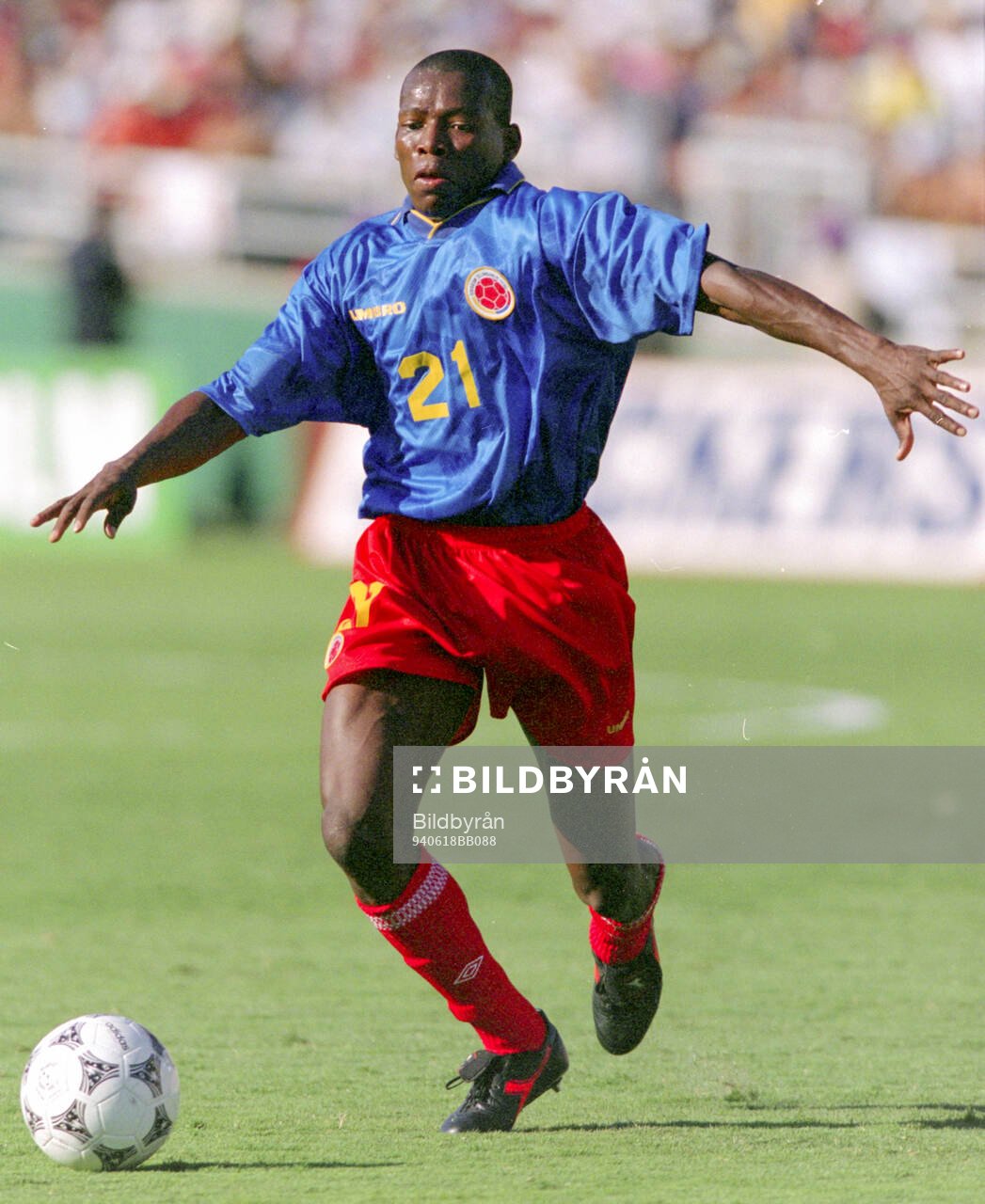 Football, FIFA World Cup 1994 (USA), Group A, Colombia -