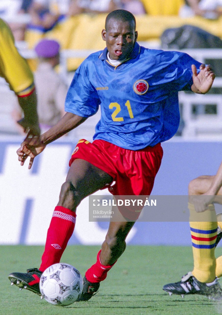 Football, FIFA World Cup 1994 (USA), Group A, Colombia -