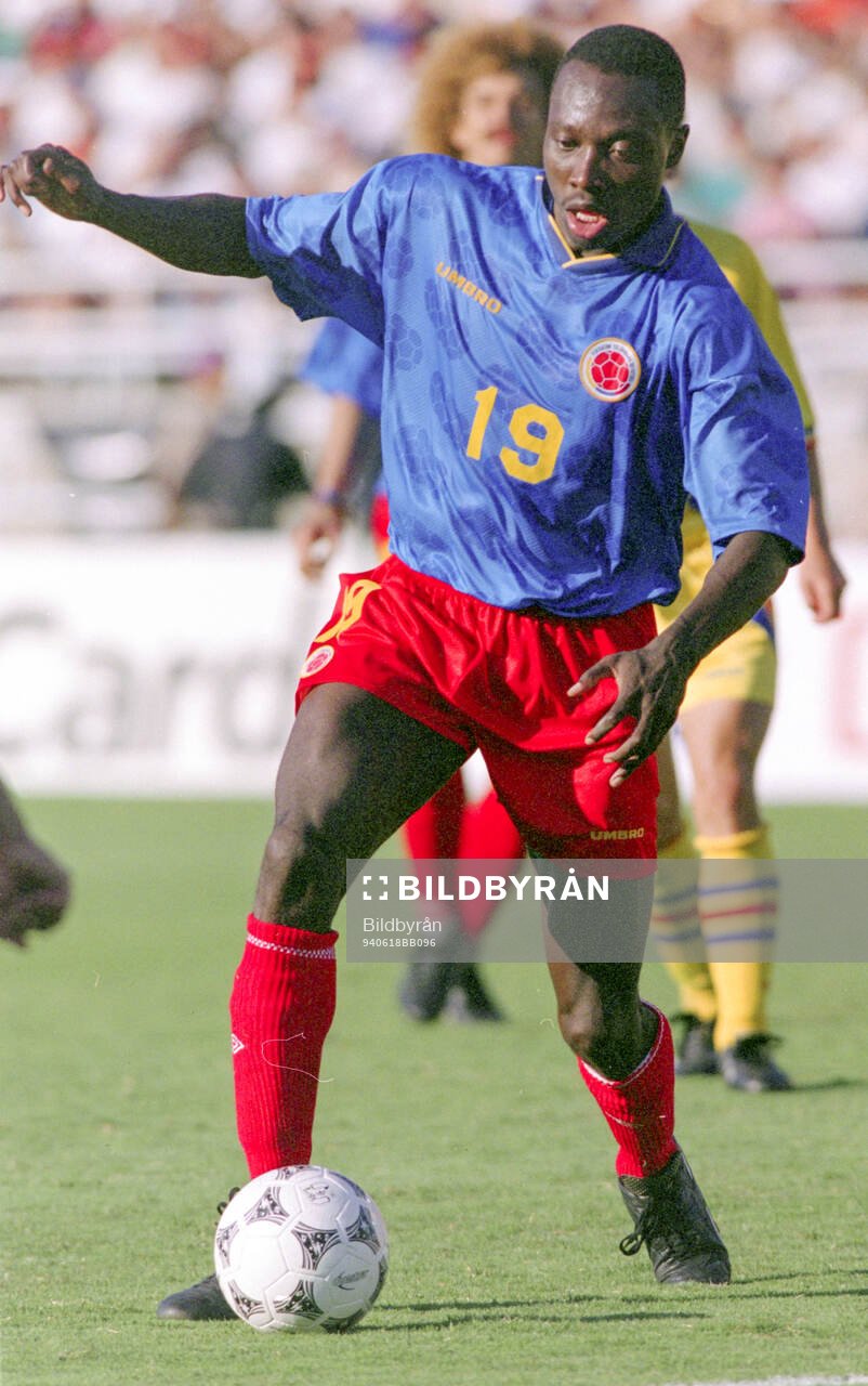 Football, FIFA World Cup 1994 (USA), Group A, Colombia -