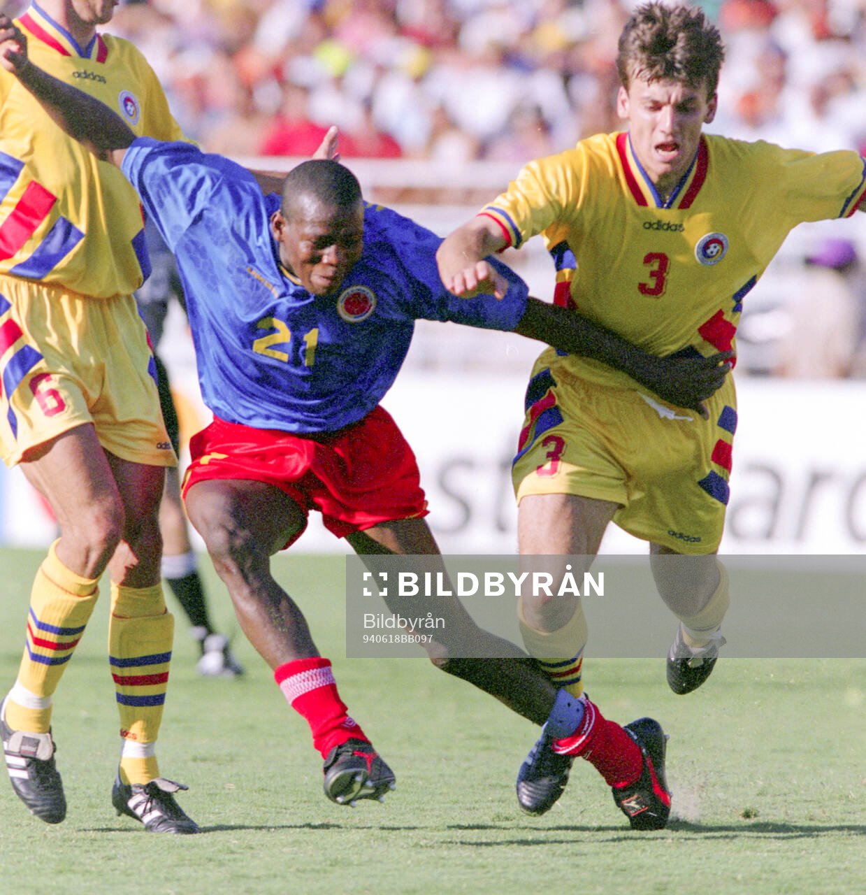Football, FIFA World Cup 1994 (USA), Group A, Colombia -