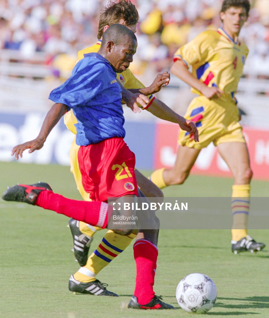 Football, FIFA World Cup 1994 (USA), Group A, Colombia -