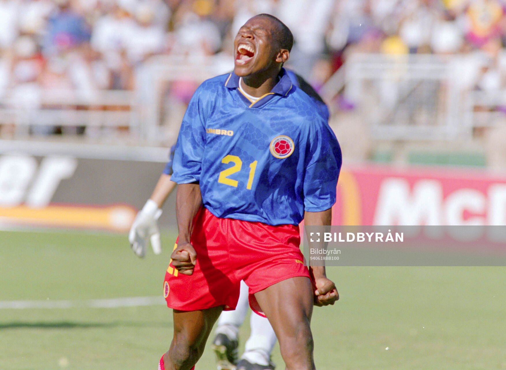 Football, FIFA World Cup 1994 (USA), Group A, Colombia -