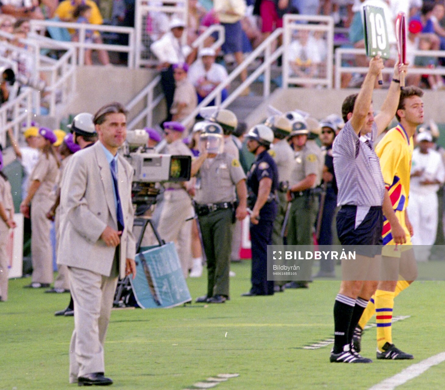 Football, FIFA World Cup 1994 (USA), Group A, Colombia -