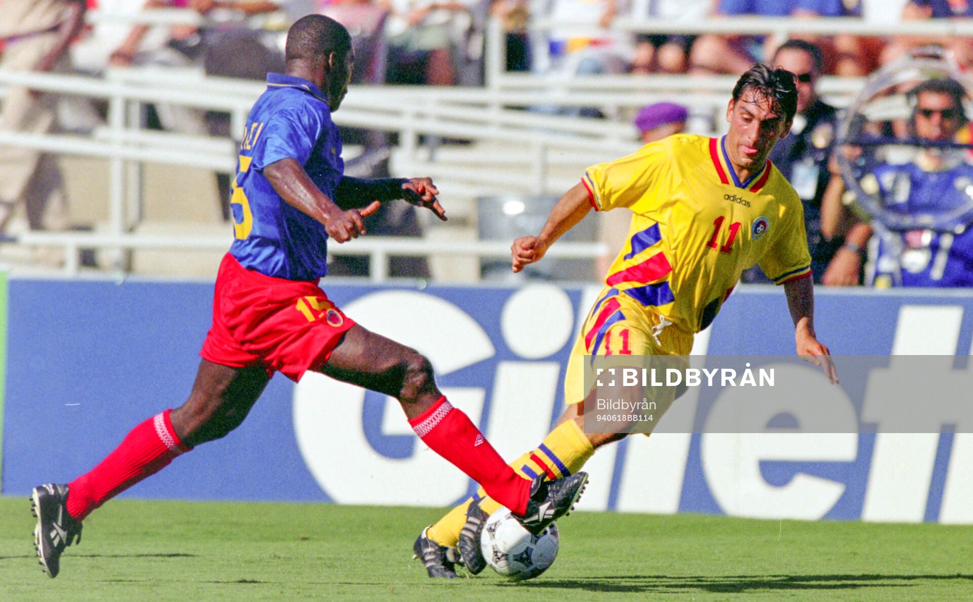 Football, FIFA World Cup 1994 (USA), Group A, Colombia -