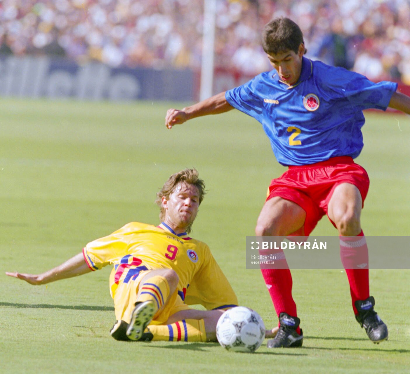 Football, FIFA World Cup 1994 (USA), Group A, Colombia -