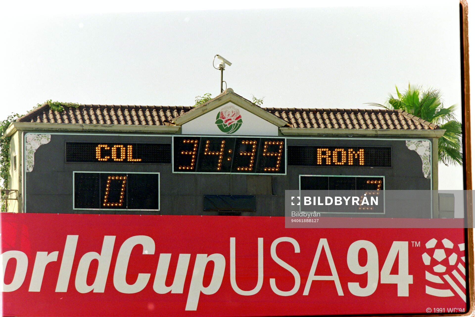 Football, FIFA World Cup 1994 (USA), Group A, Colombia -