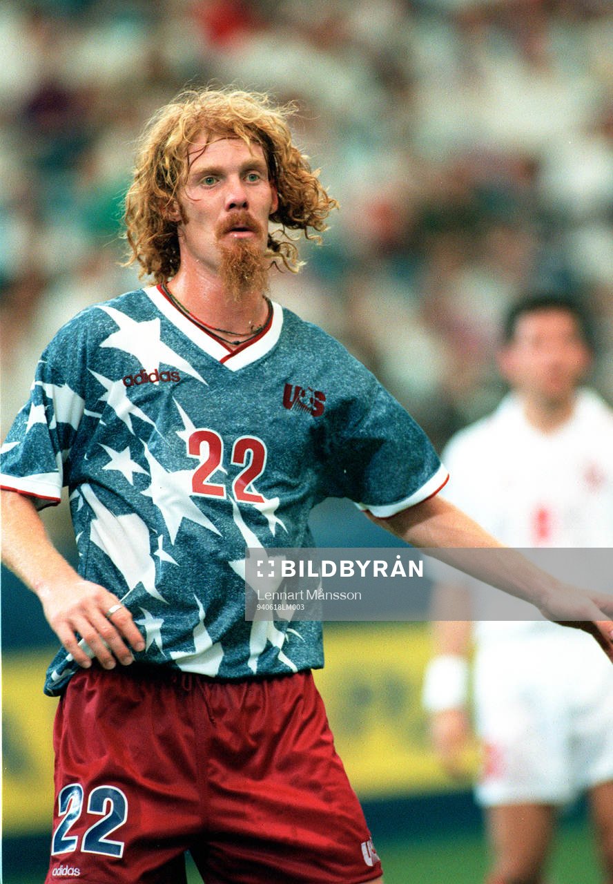 Alexi Lalas, USA.