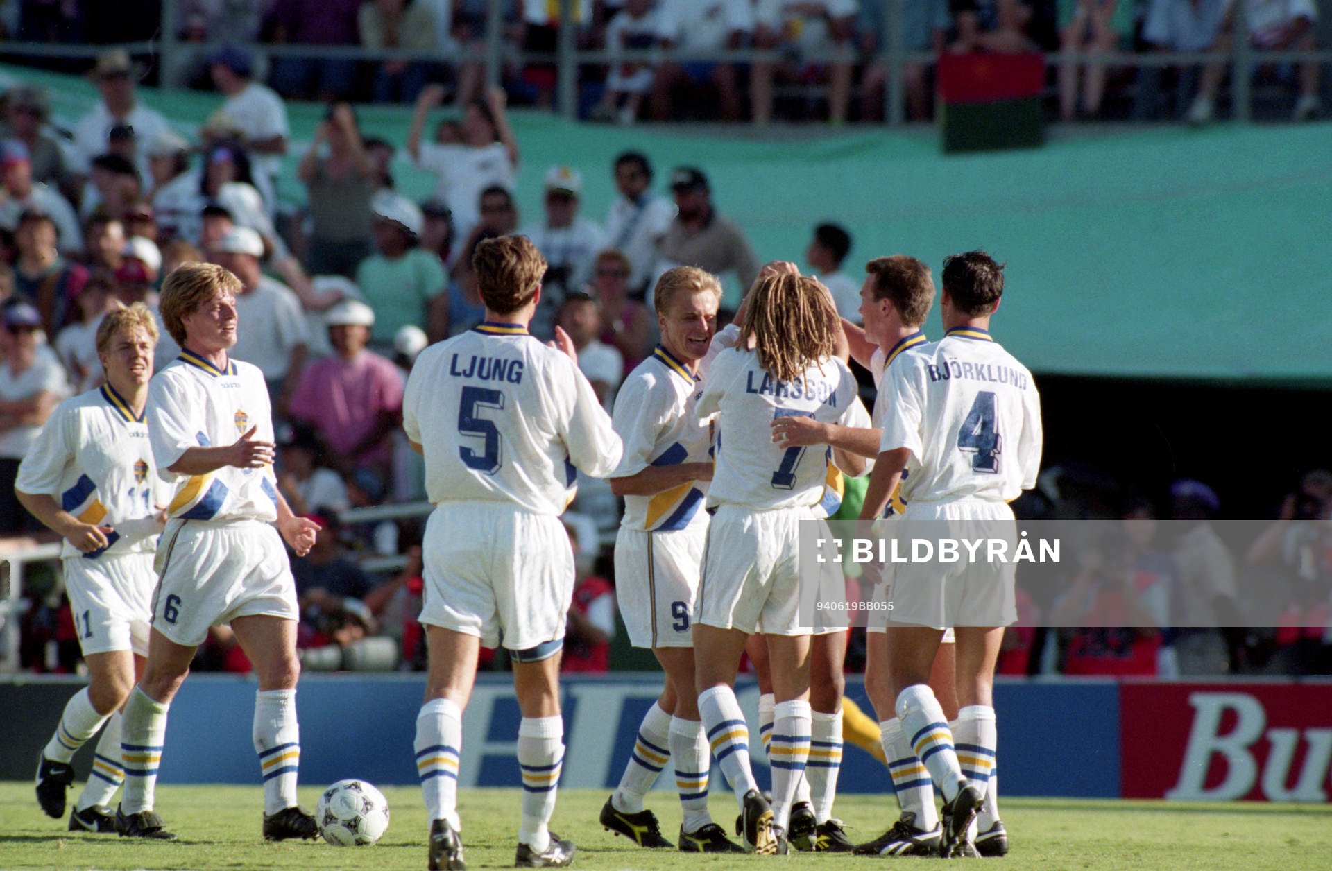 Tomas Brolin, Stefan Schwarz, Roger Ljung, Jonas Thern,