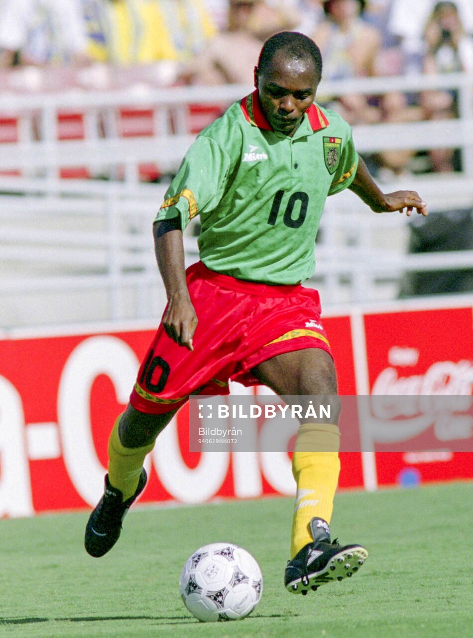 Football, FIFA World Cup 1994 (USA), Group B, Cameroon -