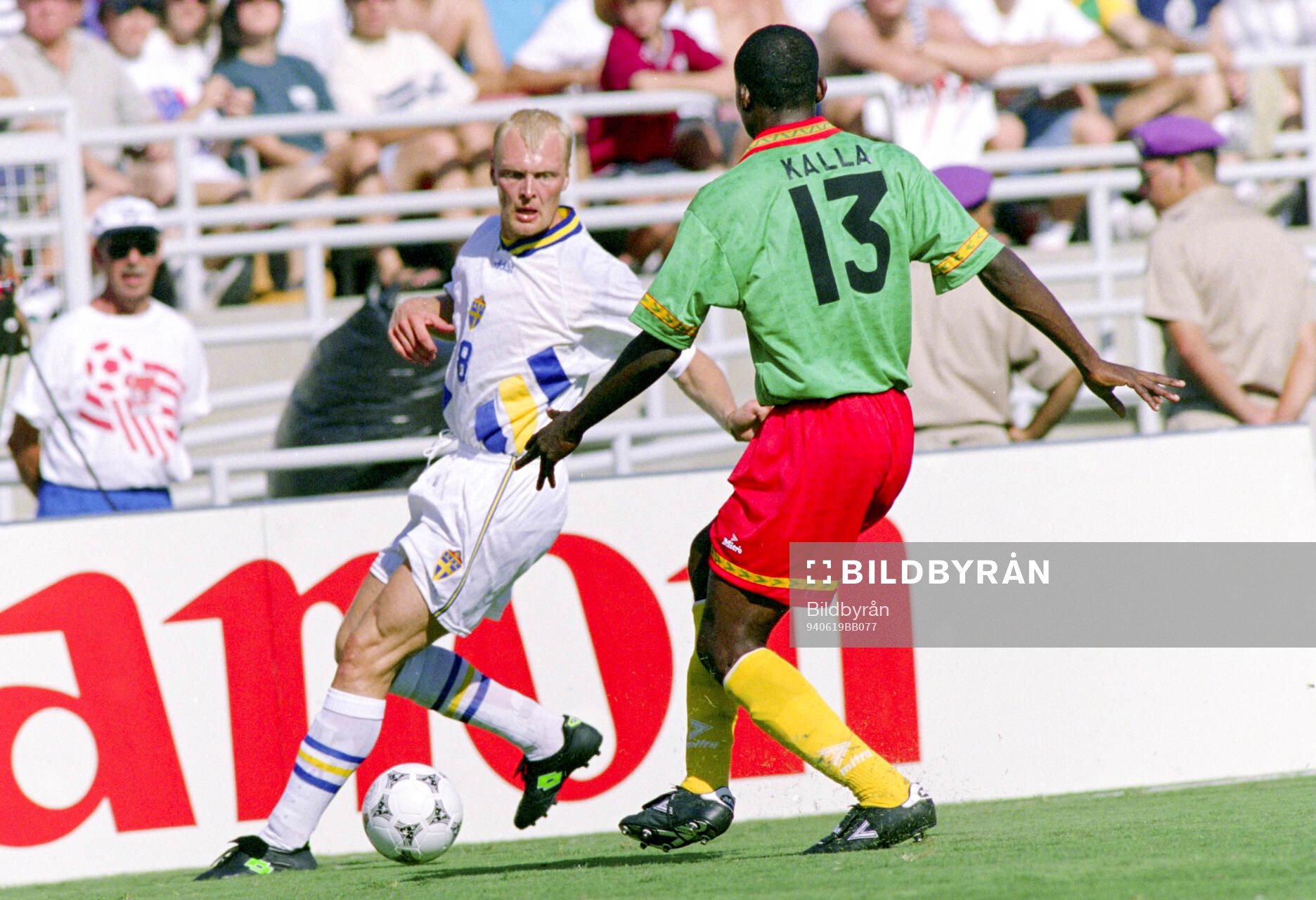 Football, FIFA World Cup 1994 (USA), Group B, Cameroon -