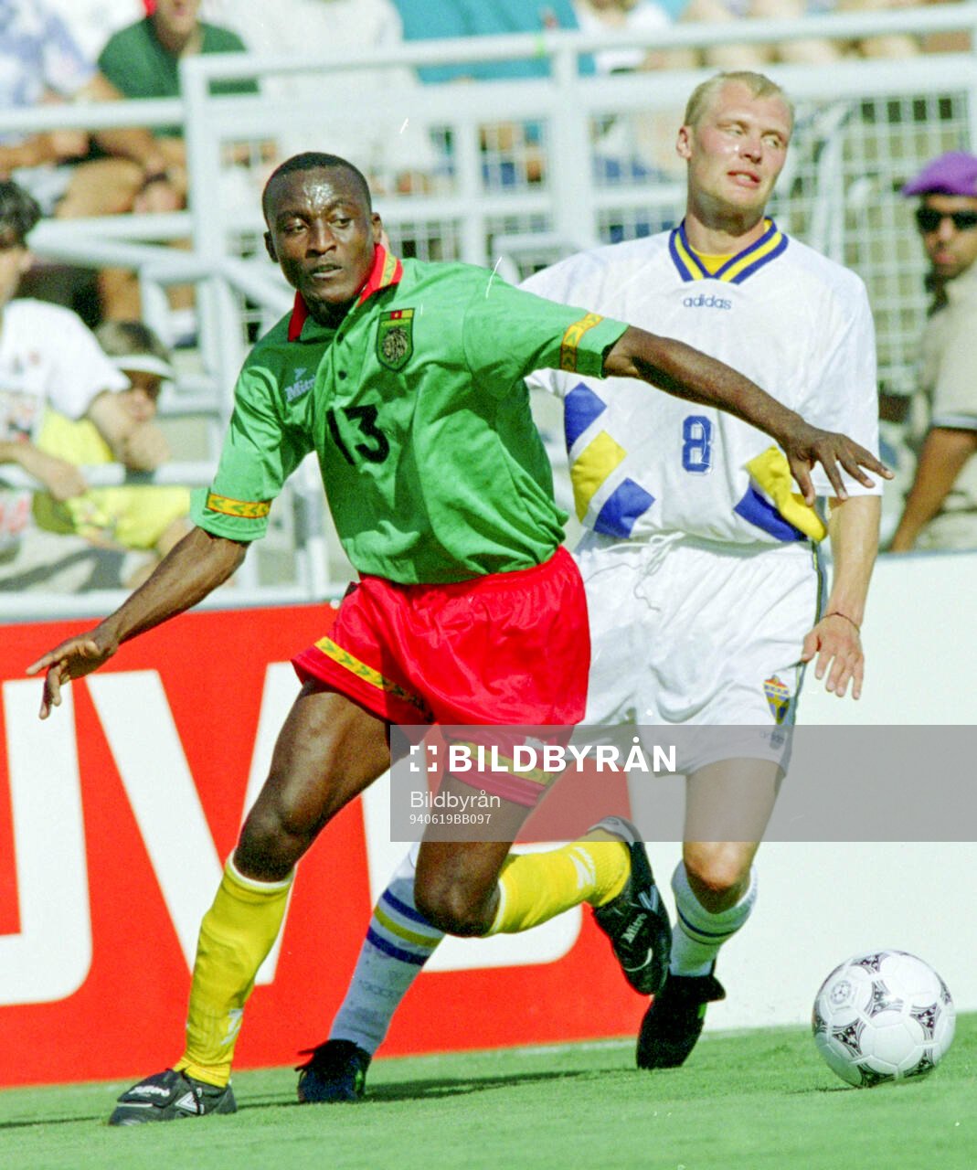 Football, FIFA World Cup 1994 (USA), Group B, Cameroon -