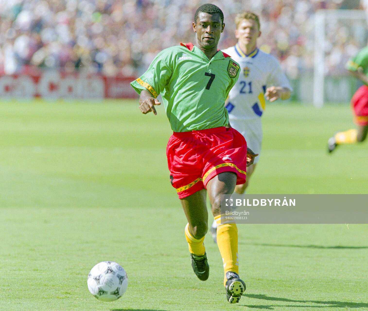 Football, FIFA World Cup 1994 (USA), Group B, Cameroon -