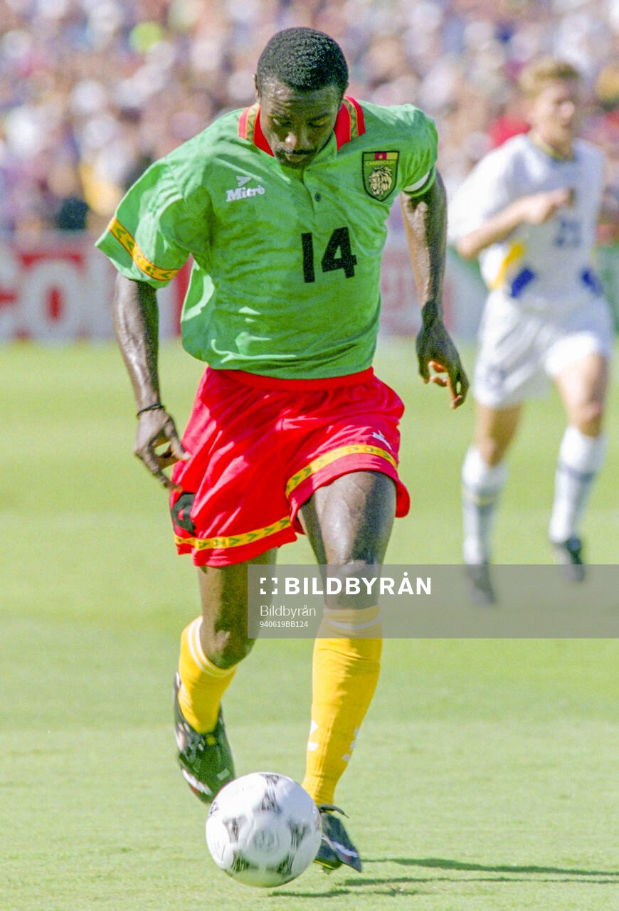 Football, FIFA World Cup 1994 (USA), Group B, Cameroon -