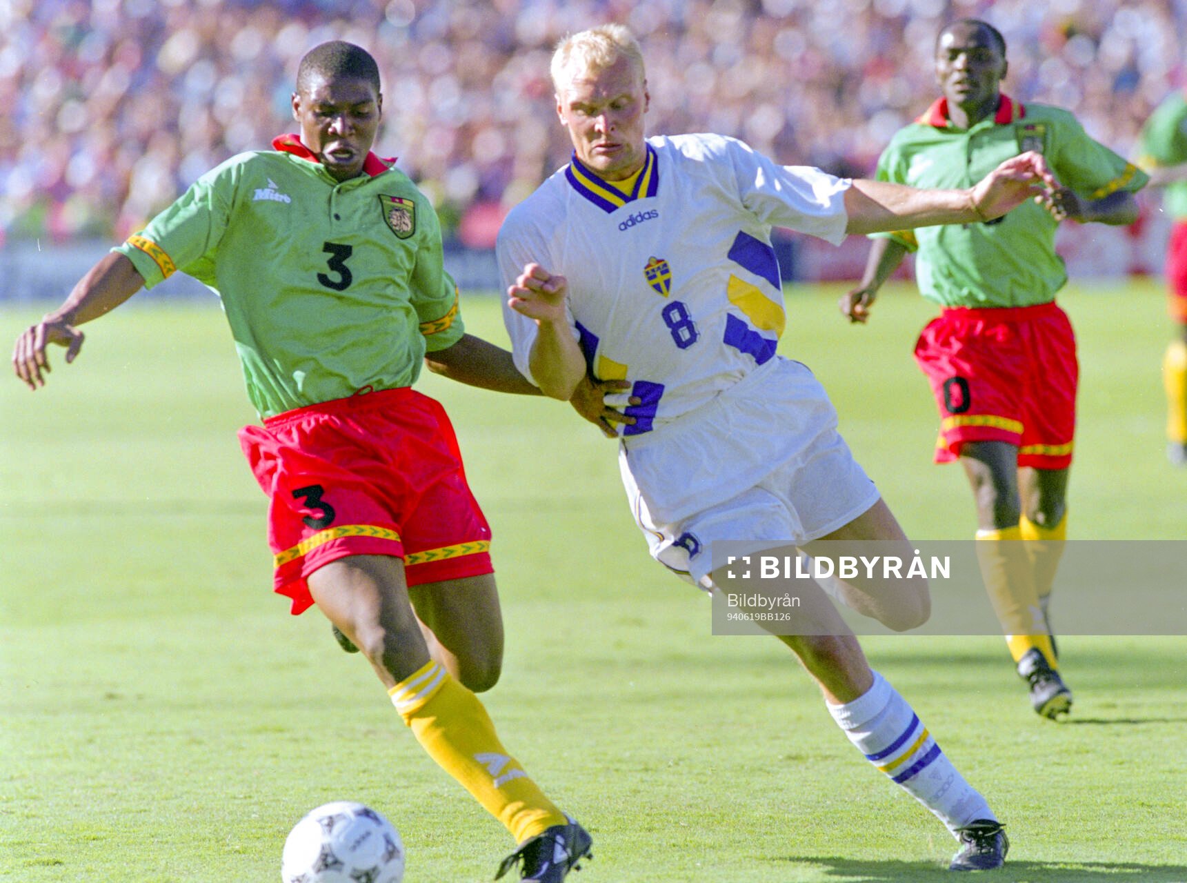 Football, FIFA World Cup 1994 (USA), Group B, Cameroon -
