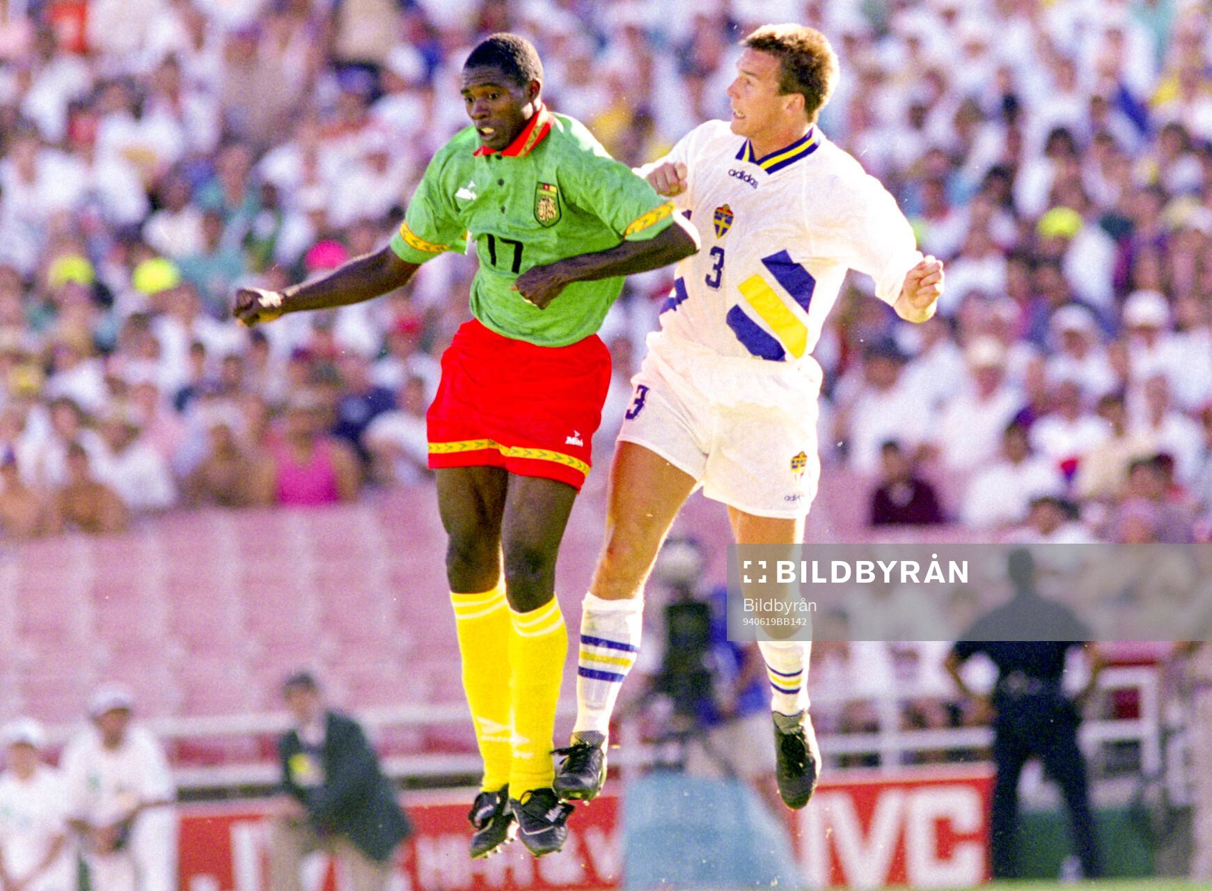 Football, FIFA World Cup 1994 (USA), Group B, Cameroon -