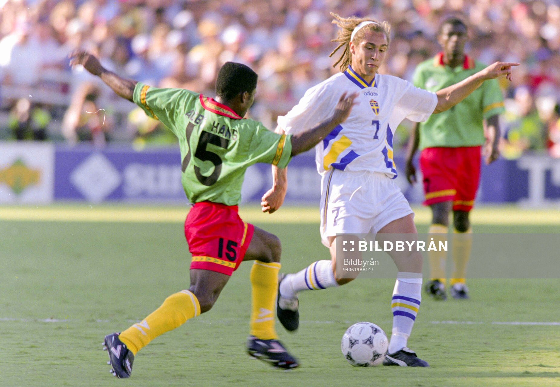 Football, FIFA World Cup 1994 (USA), Group B, Cameroon -