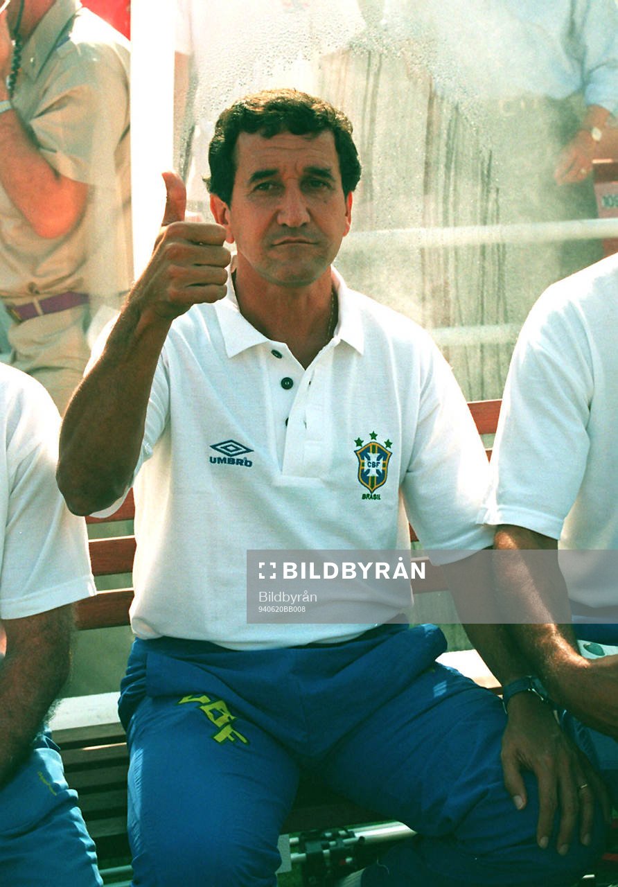 Carlos Alberto Perreira, förbundskapten Brasilien