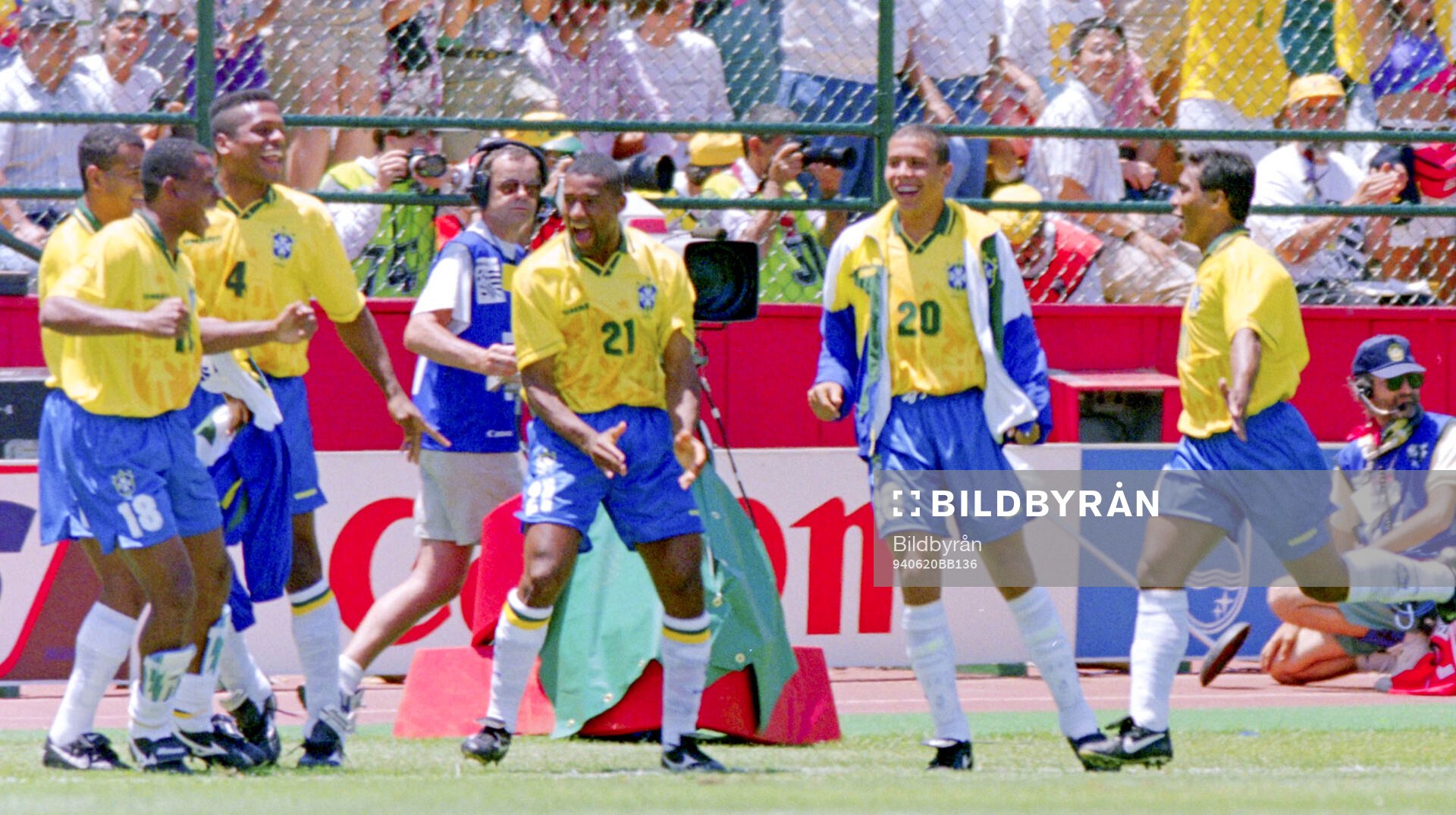 Football, FIFA World Cup 1994 (USA), Group B, Brazil -