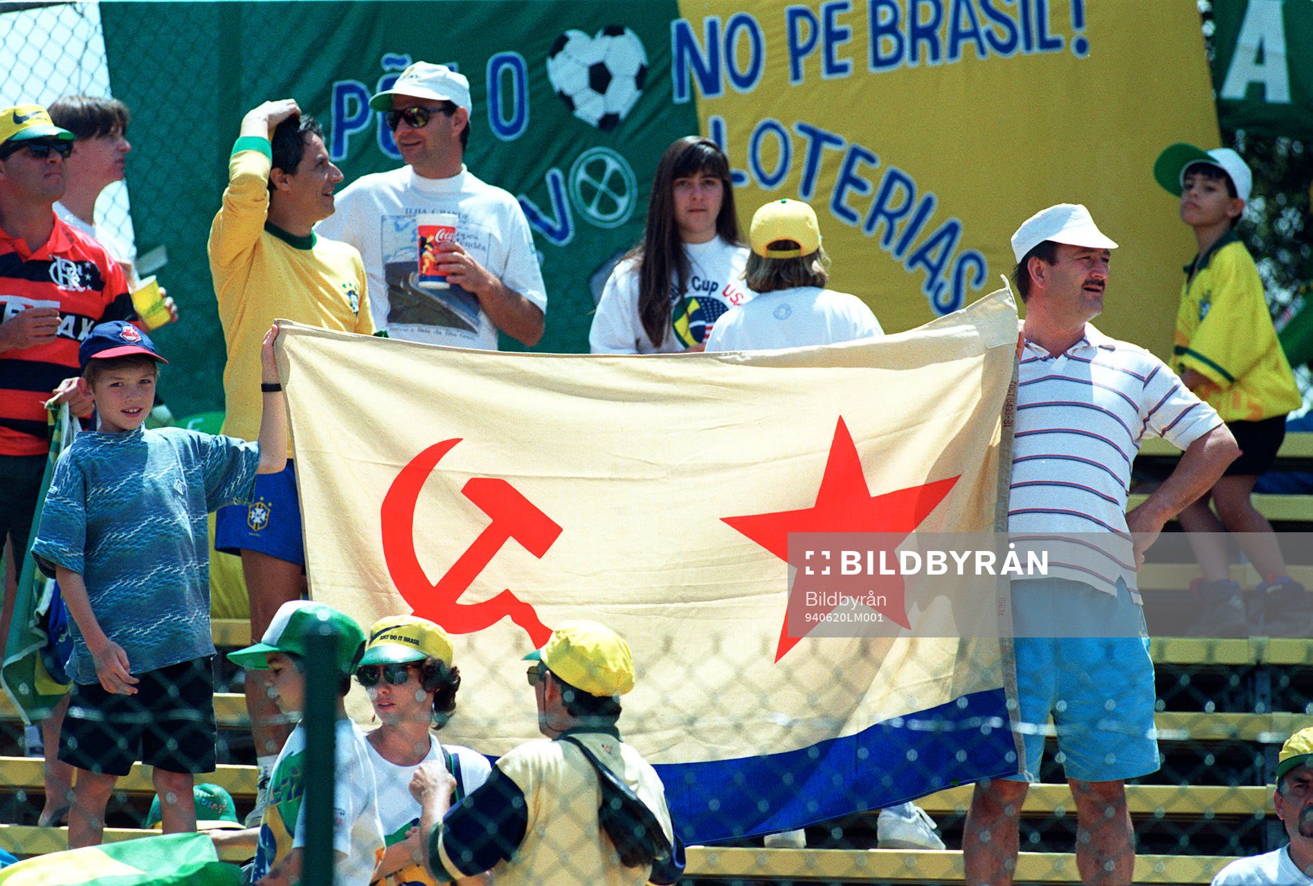 Fans, supporter, flagga