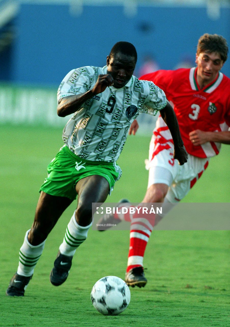  Yekini, Nigeria och Trifon Ivanov, Bulgarien