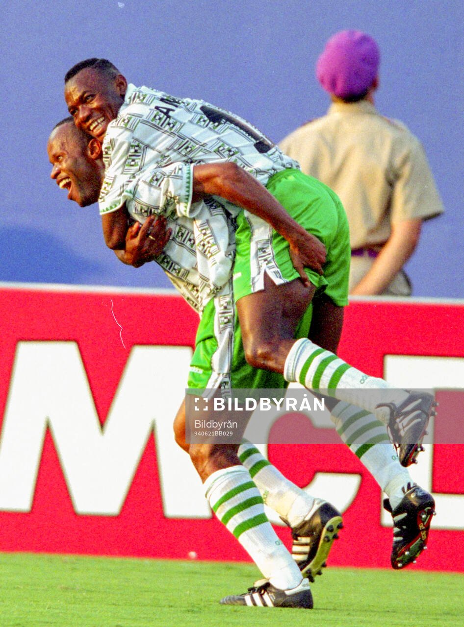Football, FIFA World Cup 1994 (USA), Group D, Nigeria -
