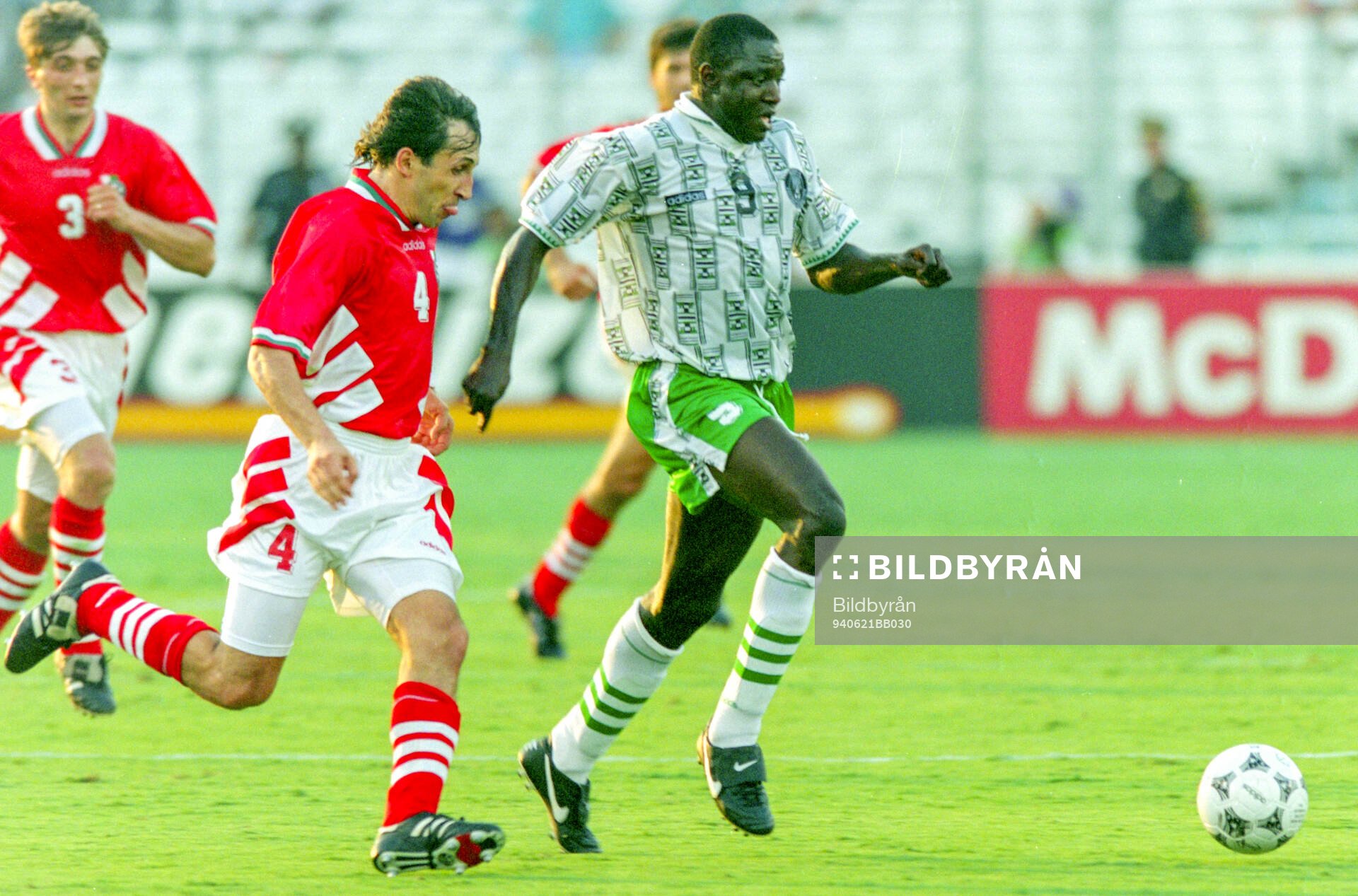 Football, FIFA World Cup 1994 (USA), Group D, Nigeria -