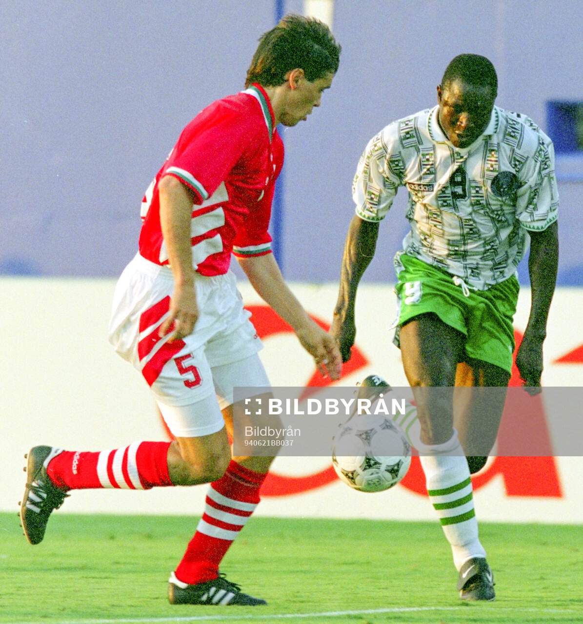 Football, FIFA World Cup 1994 (USA), Group D, Nigeria -