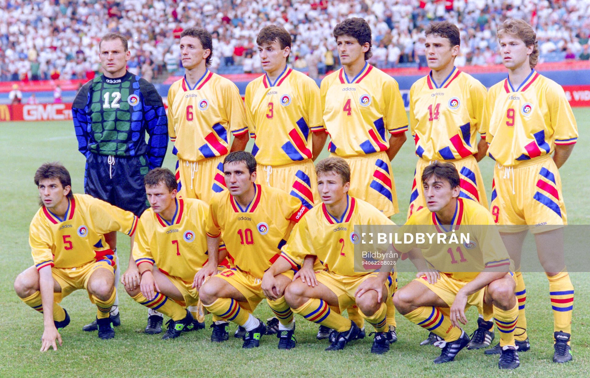 Football, FIFA World Cup 1994 (USA), Group A, Romania -