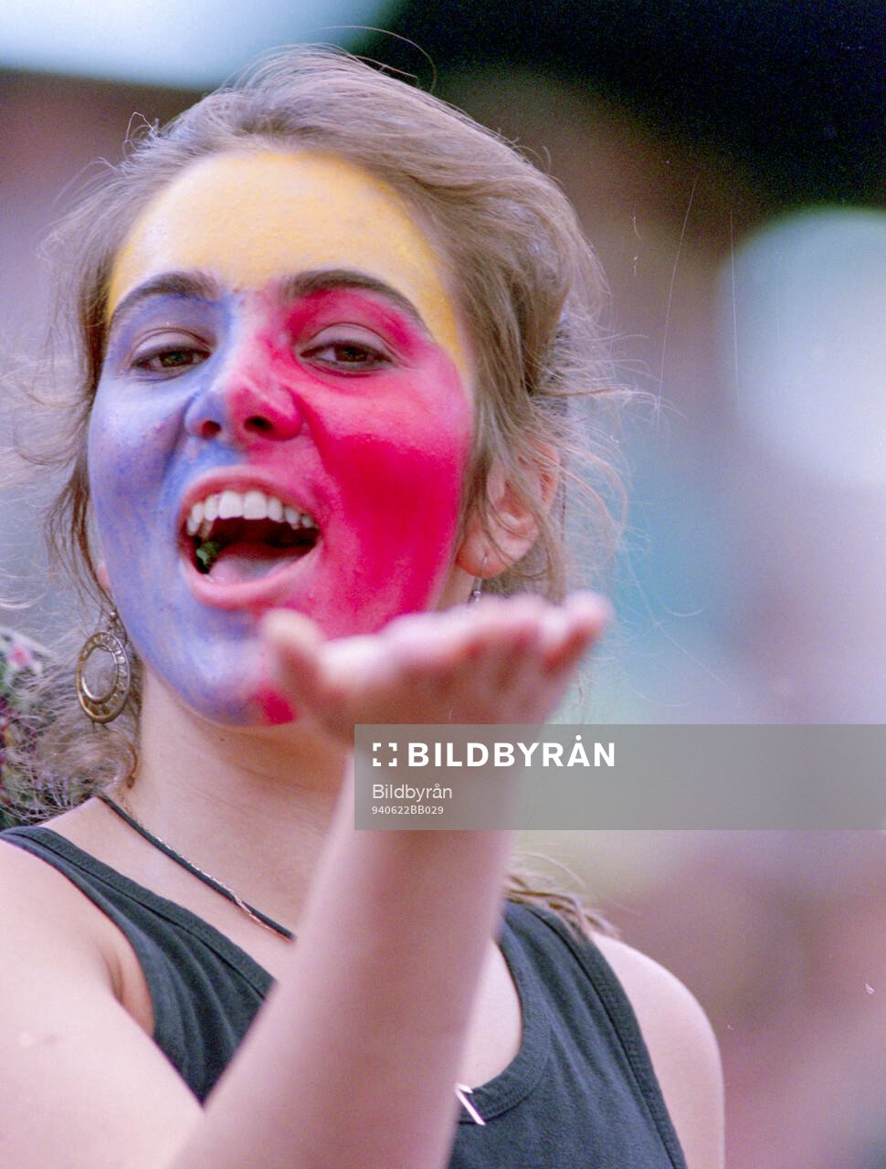 Football, FIFA World Cup 1994 (USA), Group A, Romania -