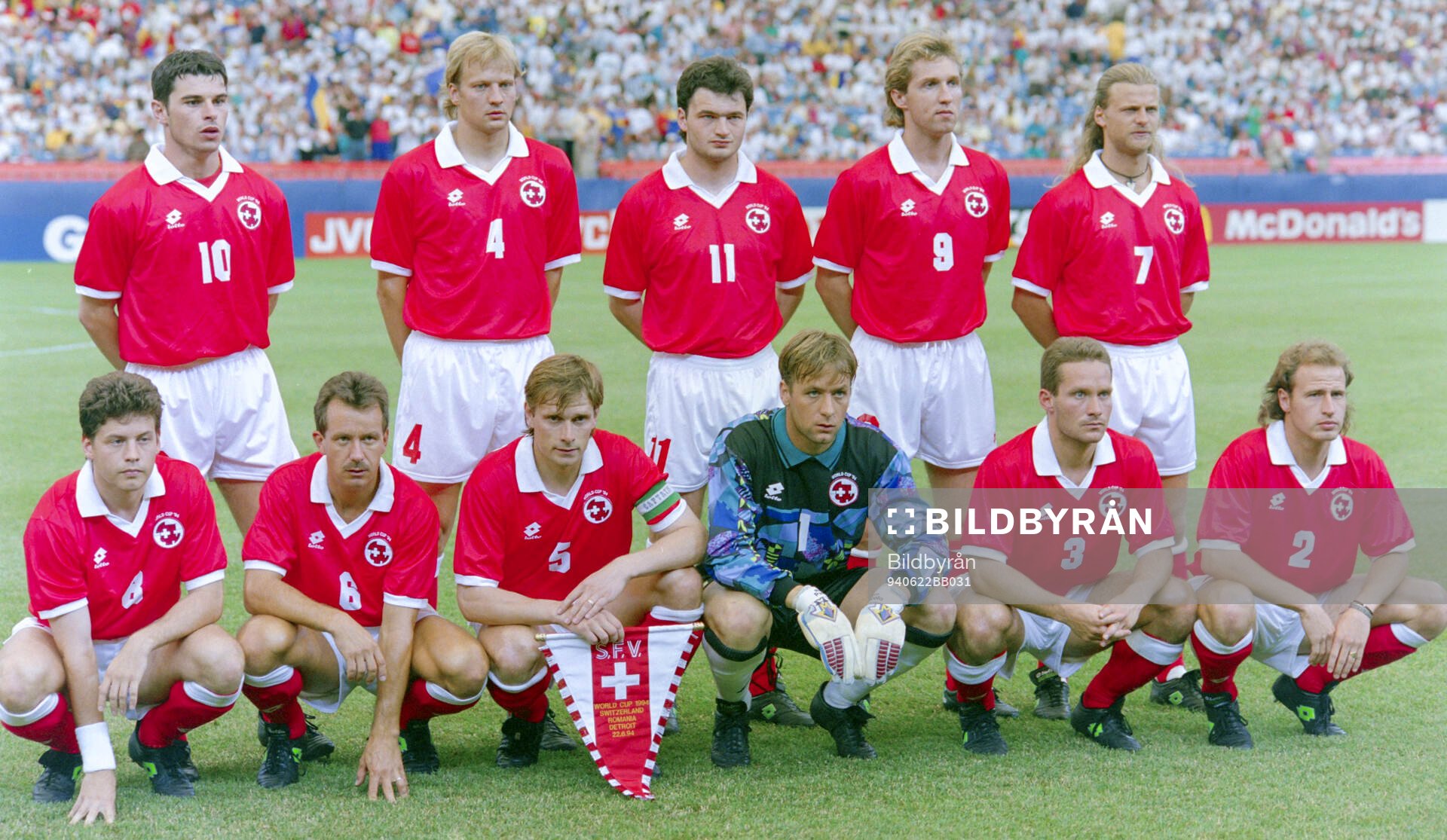 Football, FIFA World Cup 1994 (USA), Group A, Romania -