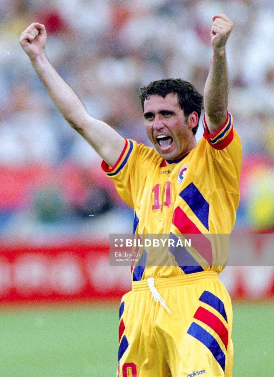 Football, FIFA World Cup 1994 (USA), Group A, Romania -