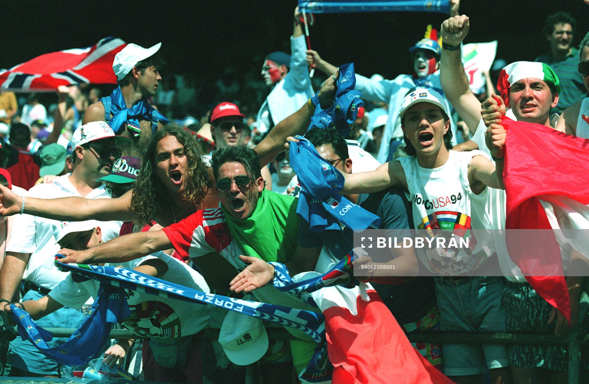 Supporter, Italien och Norge