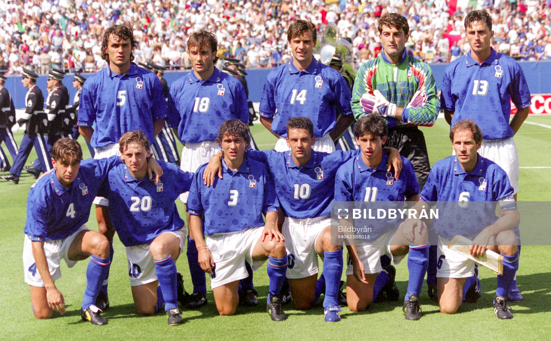 Football, FIFA World Cup 1994 (USA), Group E, Italy -
